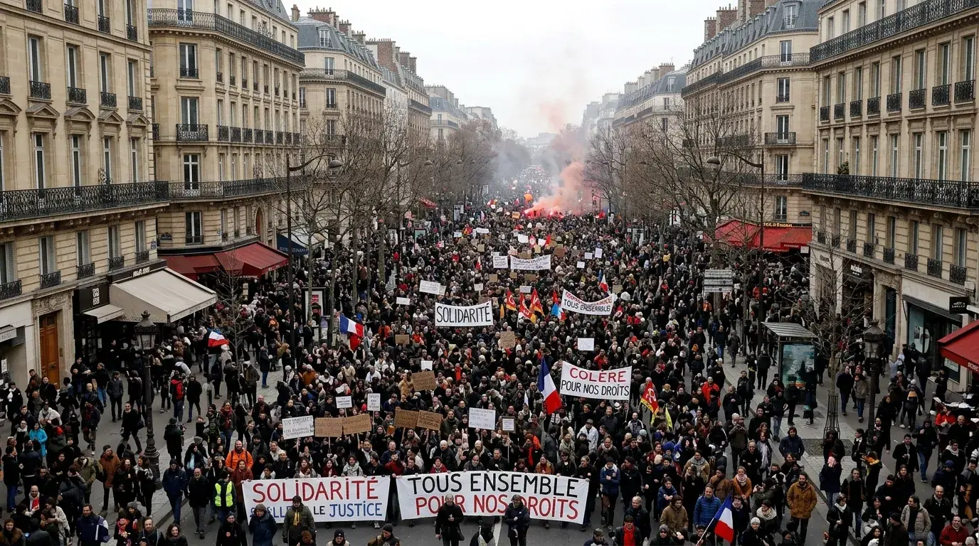 France on Fire: 410,000 Protesters, 1,000 Arrests, and the Louvre Closed
